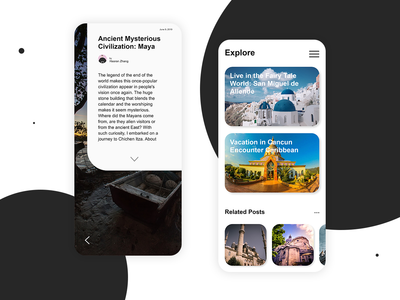 博文用户界面(Blog Post UI)