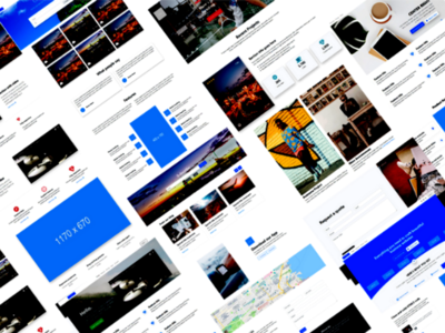80 个 Bootstrap 4 模板/线框入门工具包 HTML5(80 Bootstrap 4 Templates/Wireframes Starter Kit Bundle HTML5)