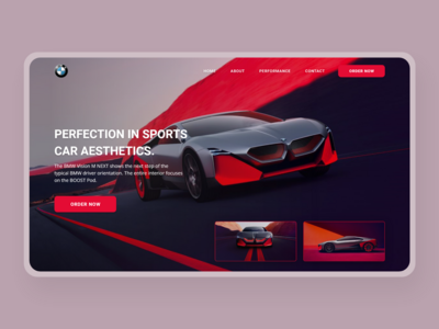 BMW Vision Next 网站设计大赛(BMW Vision Next Website Design Concet)