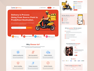 Bonik 交付登陆页面(Bonik Delivery Landing Page)
