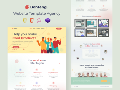 Bonteng - 网站模板代理(Bonteng - Website Template Agency)