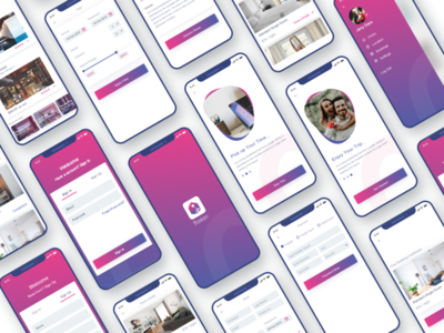 Bookeri - 酒店预订应用程序设计(Bookeri - Hotel Booking App Design)