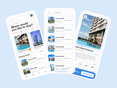 预订酒店 - UI Mobile(Booking Hotel - UI Mobile)