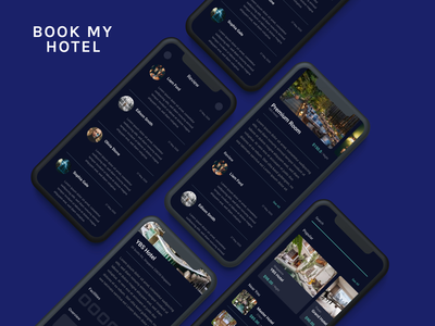 预订我的房间 - Ui Kit Dark #2(Book My Room- Ui Kit Dark #2)