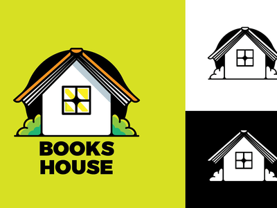 BOOKS HOUSE - 吉祥物和电子竞技标志(BOOKS HOUSE - Mascot & Esport Logo)