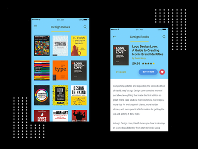 图书应用设计(Book App Design)