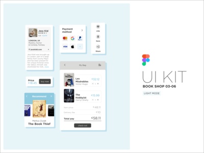 书店 UI 套件(Bookshop UI Kit)