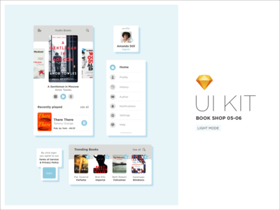书店 UI 套件(Bookshop UI Kit)
