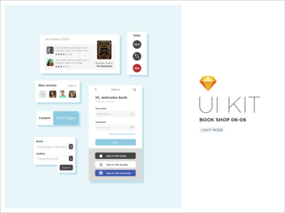 书店 UI 套件(Bookshop UI Kit)