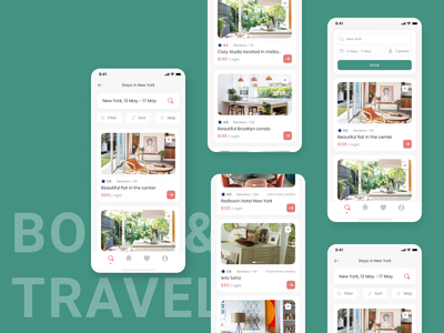预订和旅行 UI 套件 #4(Book & Travel Ui Kit #4)