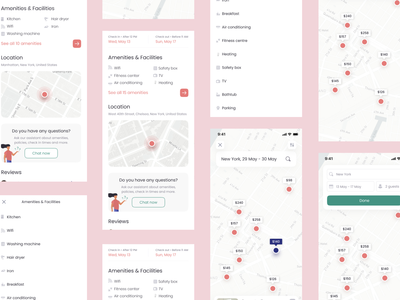 书籍和旅行 UI 套件 #6(Book & Travel Ui Kit #6)
