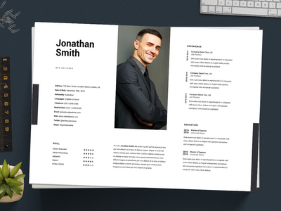 专业简历模板(Professional Resume Template)