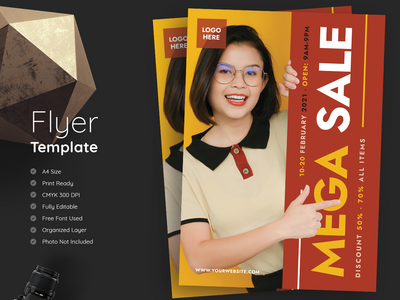 大型销售传单(Mega Sale Flyer)