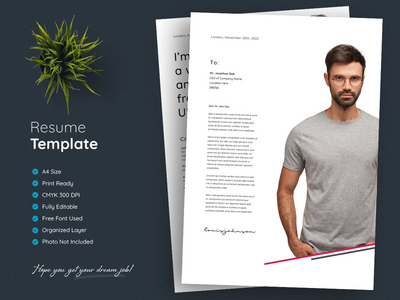 专业简历模板(Professional Resume Template)