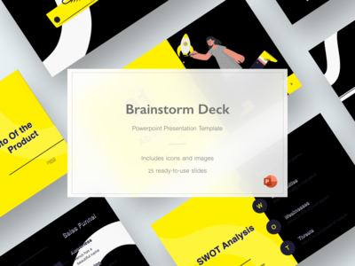 头脑风暴甲板 - 终极演示模板(Brainstorm Deck - Ultimate Presentation Template)
