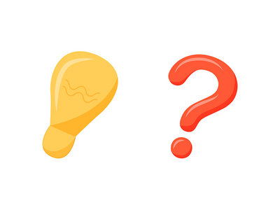 头脑风暴平面颜色矢量对象集(Brainstorming flat color vector object set)