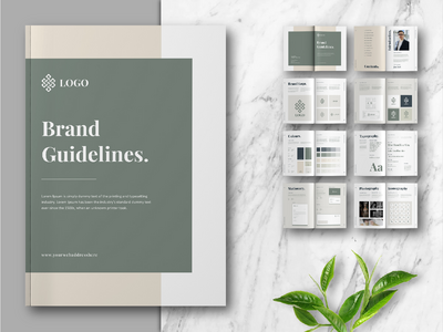 品牌指南模板(Brand Guideline Template)