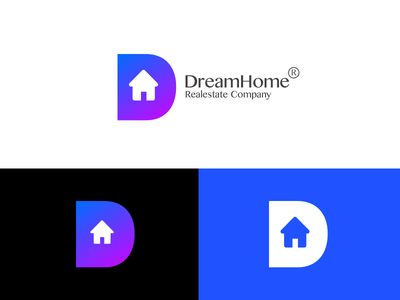 DreamHome标志房地产公司(DreamHome Logo Real Estate Company)