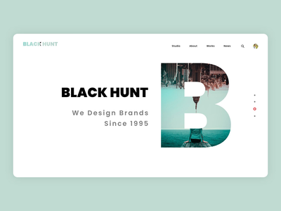 品牌代理登陆页面(Branding Agency Landing Page)