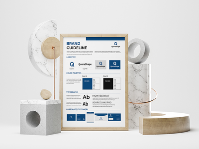 品牌手册海报模板(Brand Manual Poster Template)