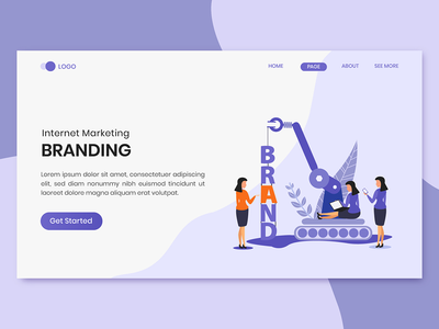 品牌营销登陆页面(Brand Marketing Landing Page)