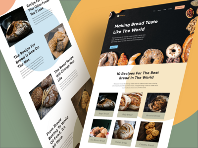 Bread.lur - 面包烹饪登陆页面(Bread.lur - Bread Culinary Landing Page)