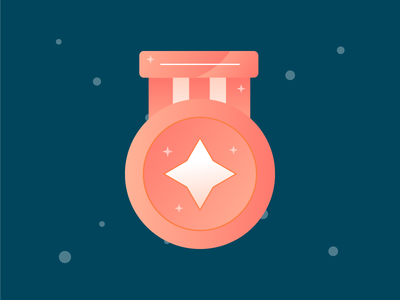 铜牌图标(Bronze medal icon)