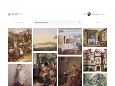 BrushHour 登陆页面概念(BrushHour Landing Page Concept)