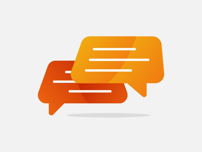 泡泡聊天对话(Bubble chat conversation)