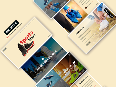 Bucik - 鞋类网站模板(Bucik - Shoes Website Template)