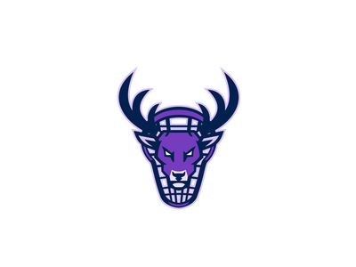 雄鹿曲棍球吉祥物(Stag Lacrosse Mascot)