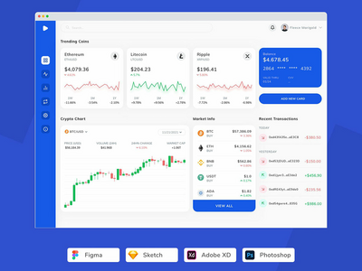 预算 - 仪表板 UI 套件(Budgeting - Dashboard UI Kit)