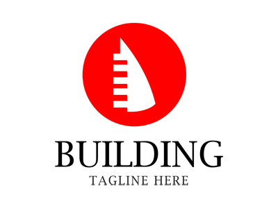 建筑标志模板(Building logo template)