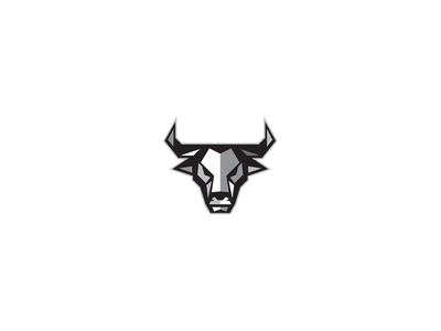 公牛头低头(Bull Cow Head Low Polygon)