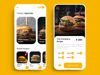 汉堡店应用程序(Burger Shop App)