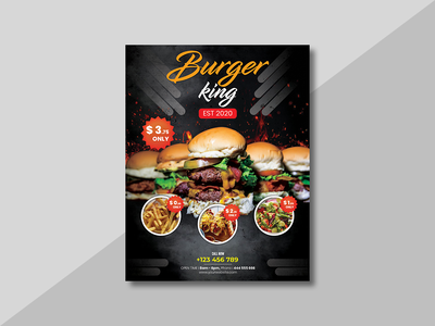 汉堡传单(Burger flyer)