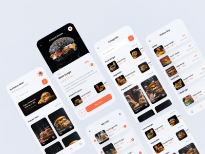 Burger App iOS UI KIT 探索(Burger App iOS UI KIT Exploration)