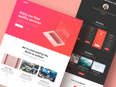 业务登陆页面(Business Landing Page)