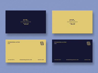 黄色名片(Business Cards Yellow)