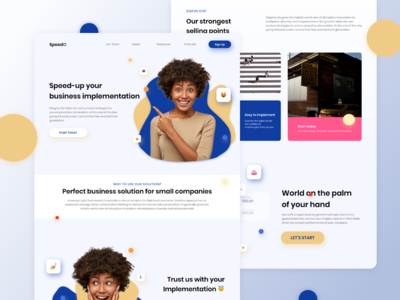 业务登陆页面(Business Landing Page)