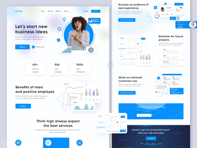 商业咨询网站(Business Consultancy Website)