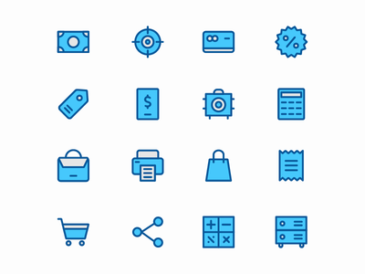 填充业务图标(Business filled icon)