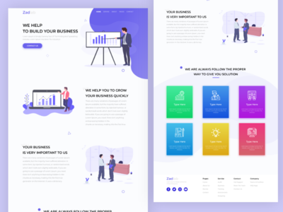 业务登陆页面(Business Landing Page)