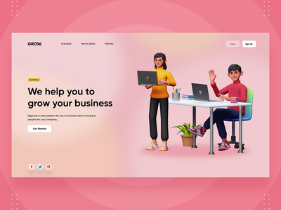 业务登陆页面(Business Landing Page)