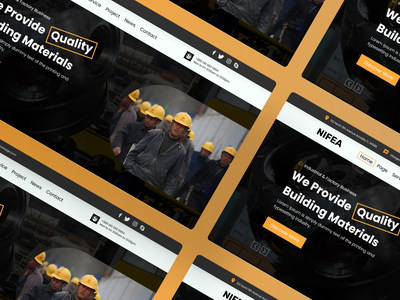 业务登陆页面标题设计(Business Landing Page Header Design)