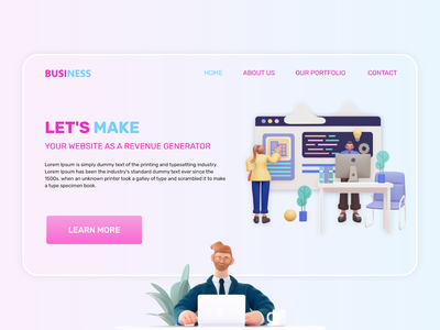 业务页面标题设计(Business Page Header Design)