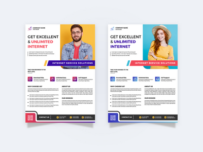 商业服务传单设计(Business Services Flyer Design)