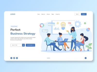 商业策略应用程序页面(Business Strategy App page)