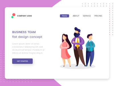 业务团队矢量插图概念(Business team vector illlustration concept)