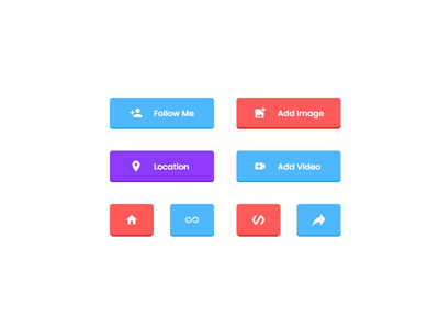 每日用户界面#Buttons(Daily UI #Buttons)